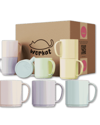 🌈 Tazas Plásticas Apilables Sublimables