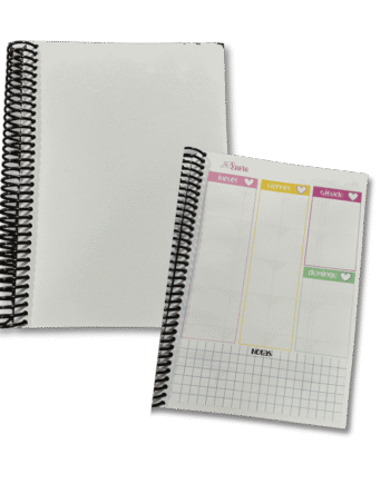 📒 AGENDA PERPETUA A5 CON TAPA SUBLIMABLE 💥